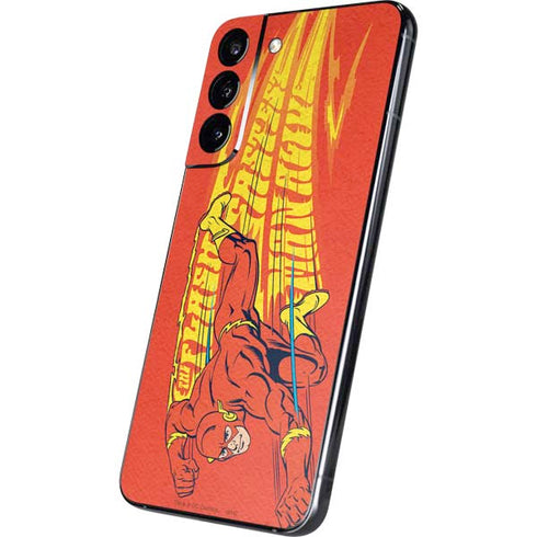 DC Comics The Flash Classic Art Running Pose Galaxy S22 Plus Skin